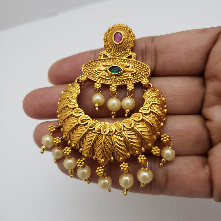 Chandbali earrings