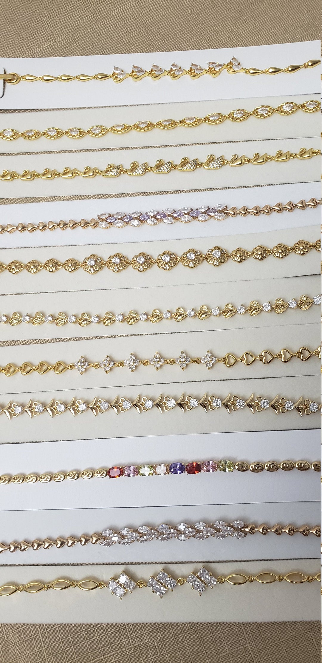 CZ bracelets
