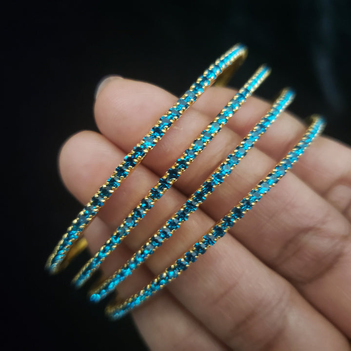 Blue Bangles Set