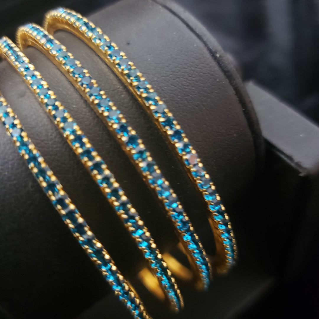 Blue Bangles Set