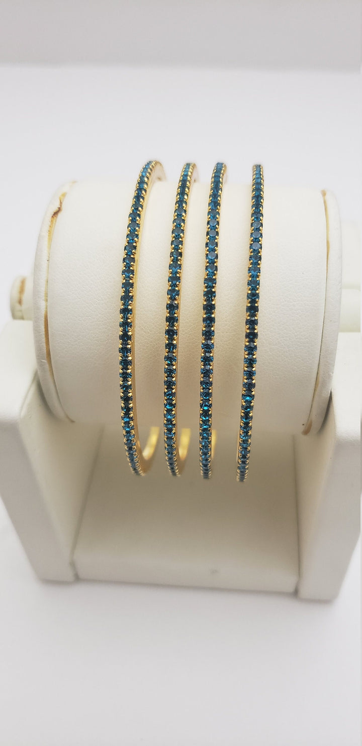 Blue Bangles Set