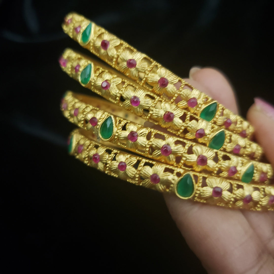 Matte finish Bangles Set