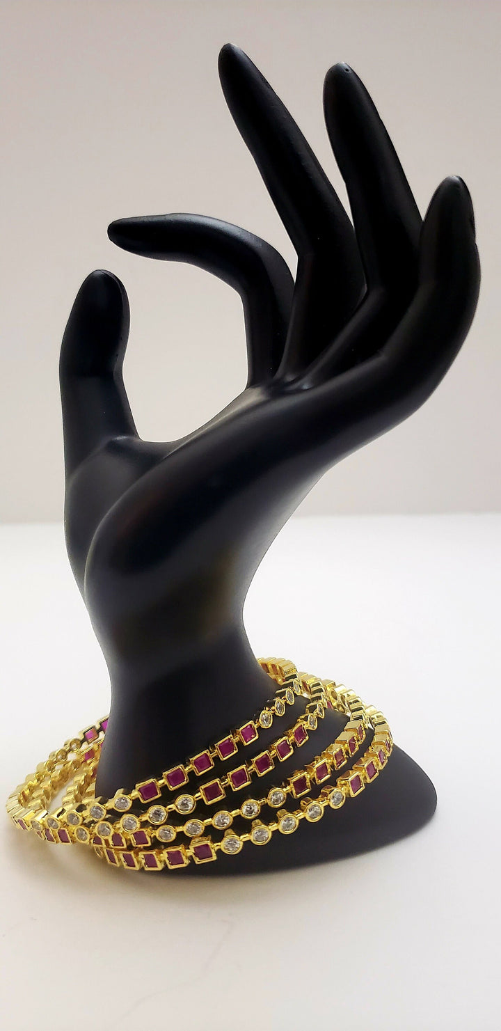 gREEN 4 Bangle set