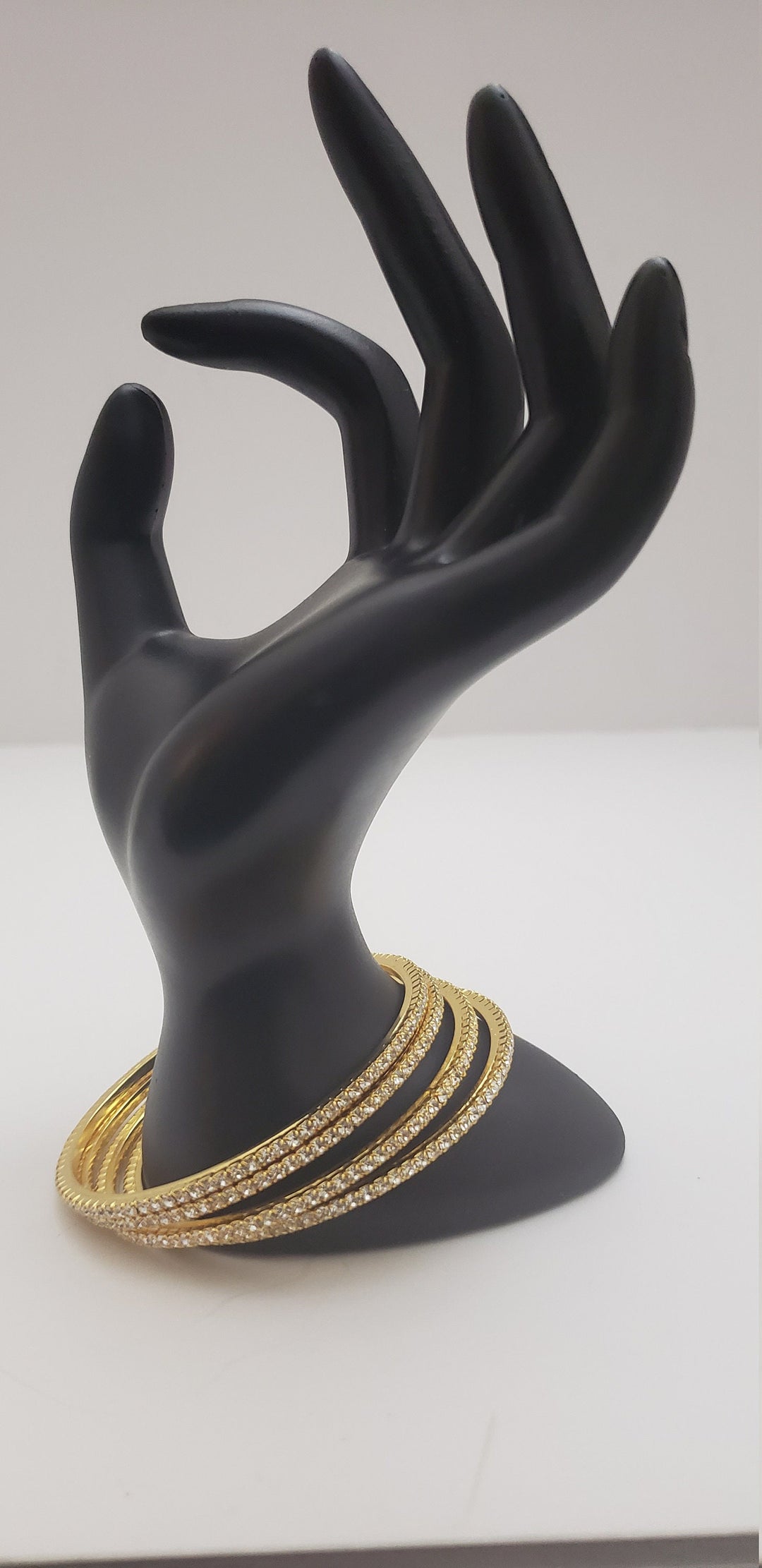 White Bangles Set