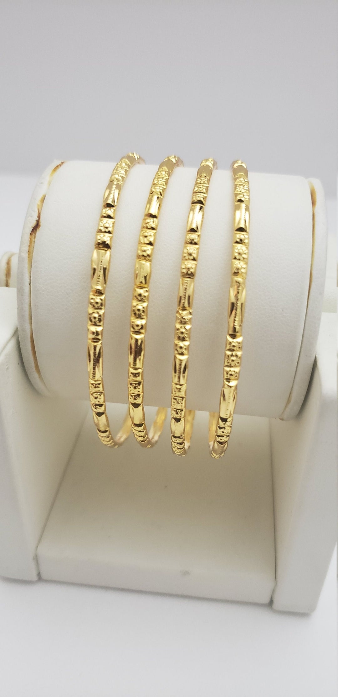 Gold covering Bangles Set