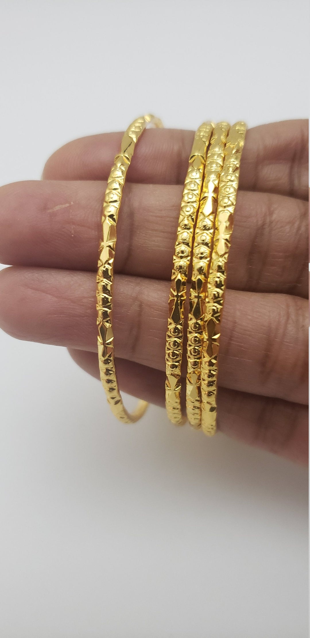 brass Bangles Set-21212