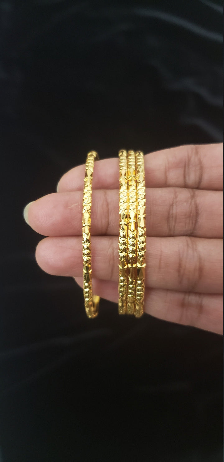 brass Bangles Set-21212