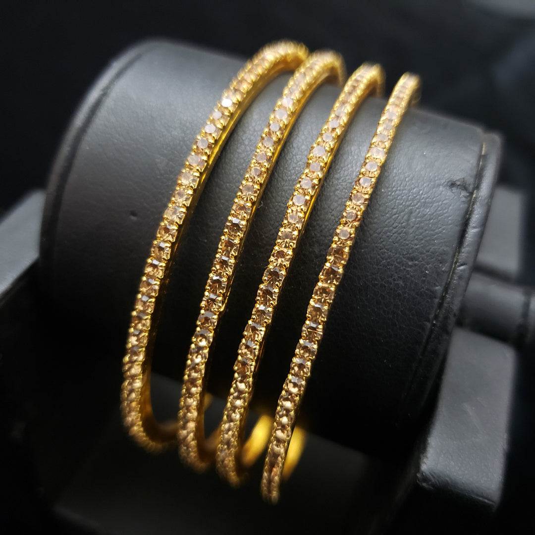 Honey color Bangles Set