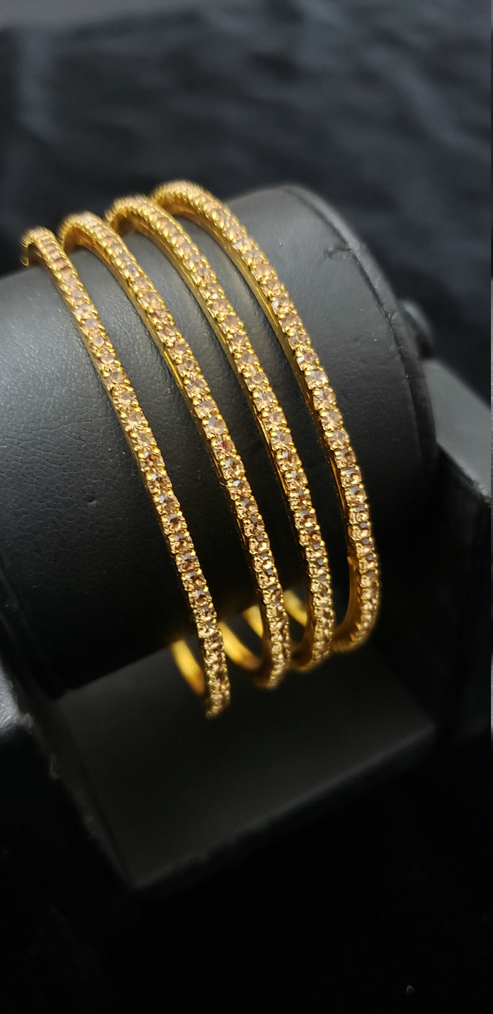Honey color Bangles Set