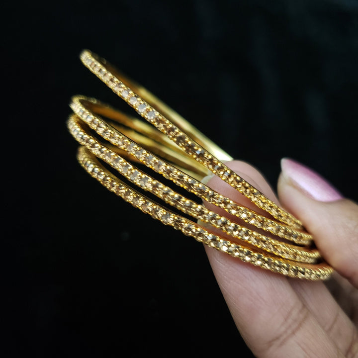 Honey color Bangles Set