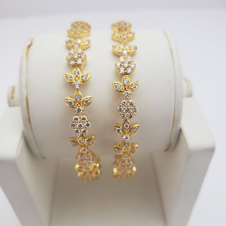 cz 2 Bangle set