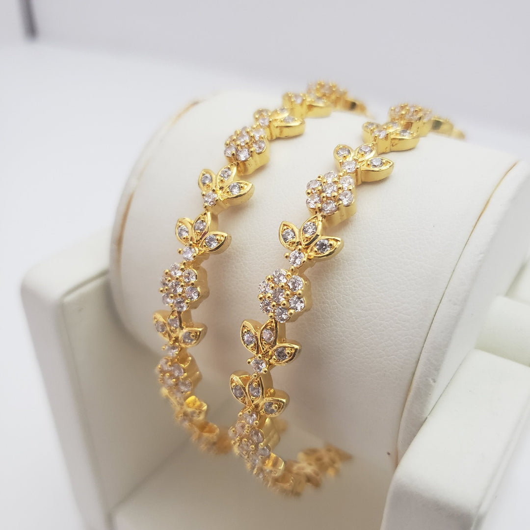 cz 2 Bangle set