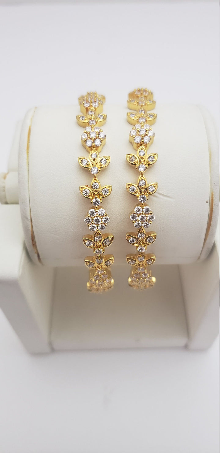 cz 2 Bangle set