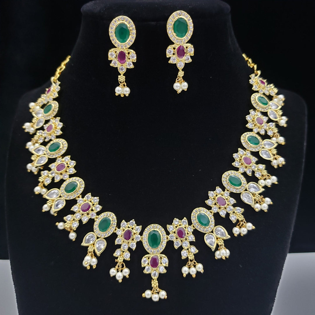 ruby and emerald SET