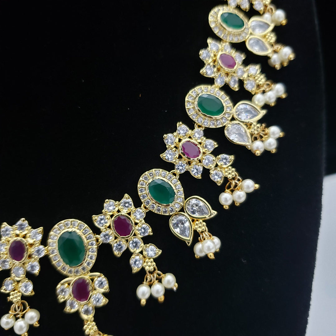 ruby and emerald SET