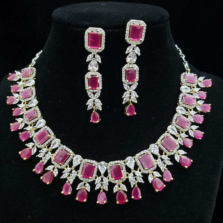 Pink Stone Necklace