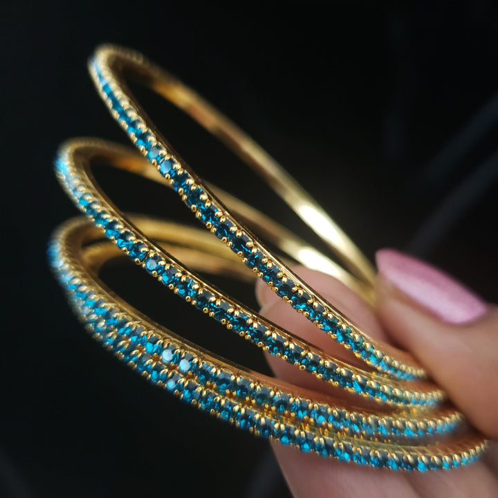 Blue Bangles Set