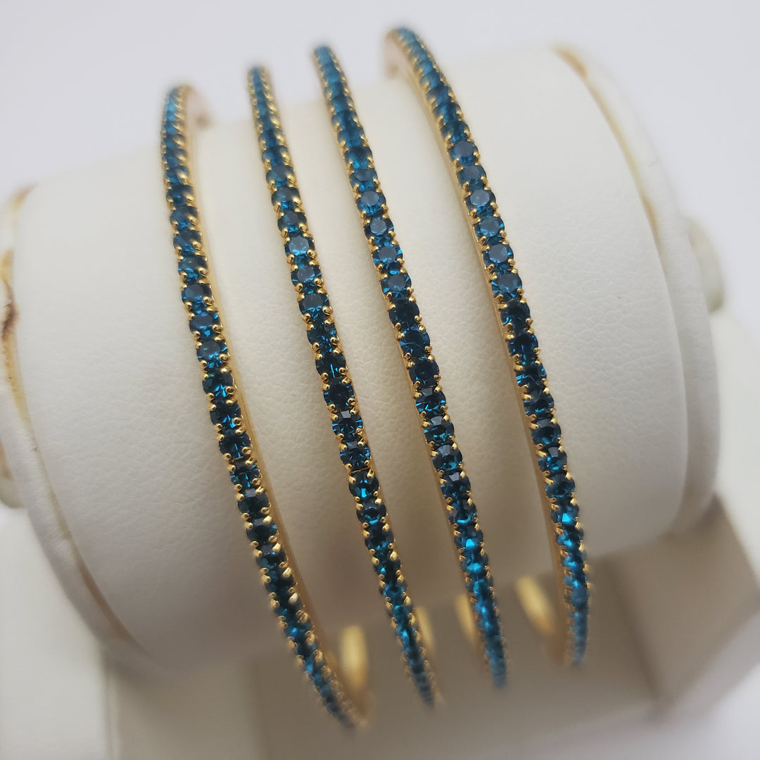 Blue Bangles Set