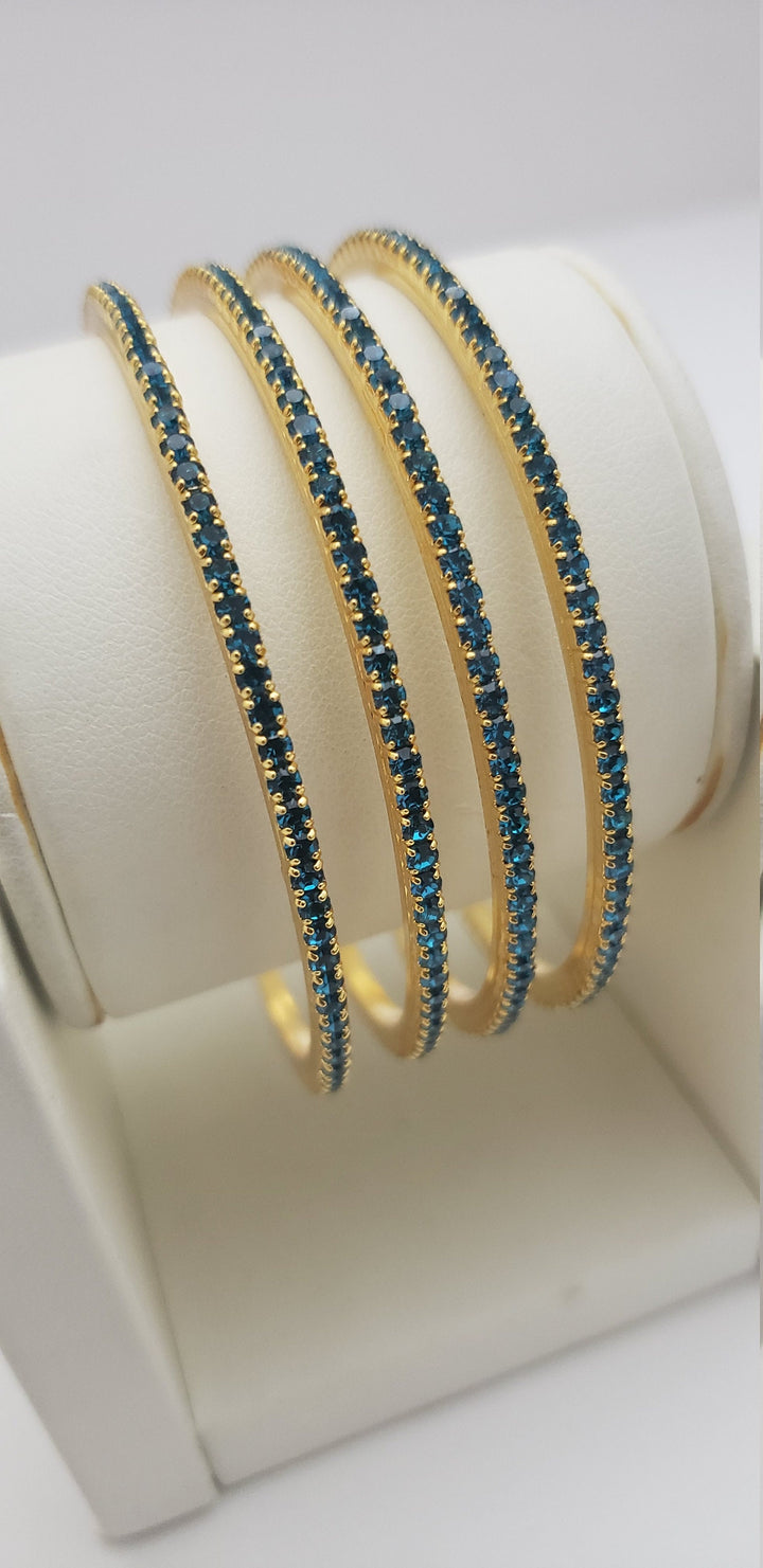 Blue Bangles Set