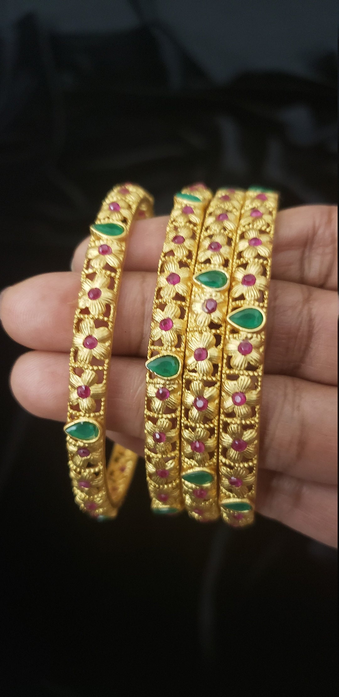 Matte finish Bangles Set