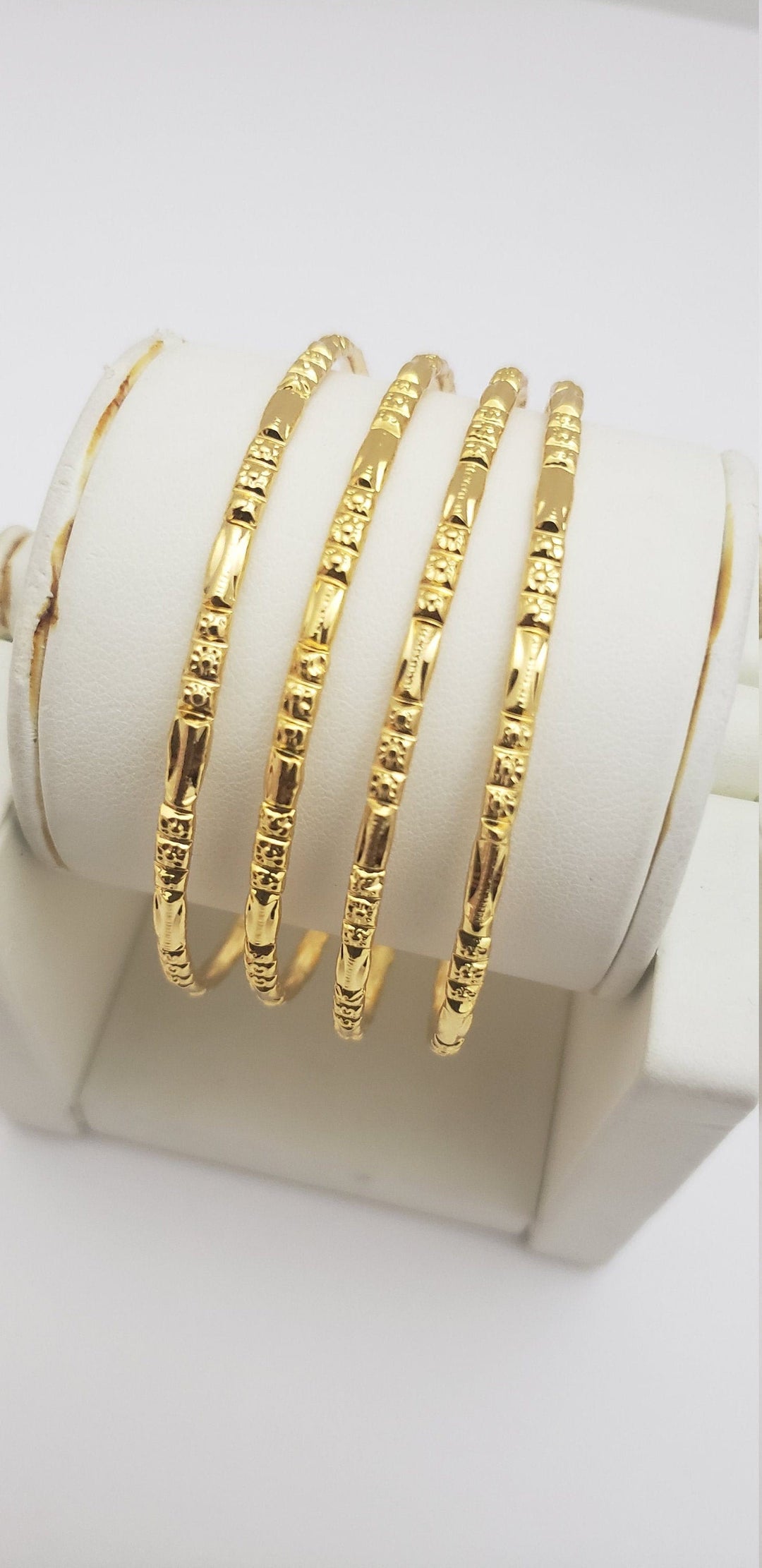 Gold covering Bangles Set