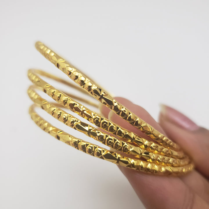 brass Bangles Set-21212