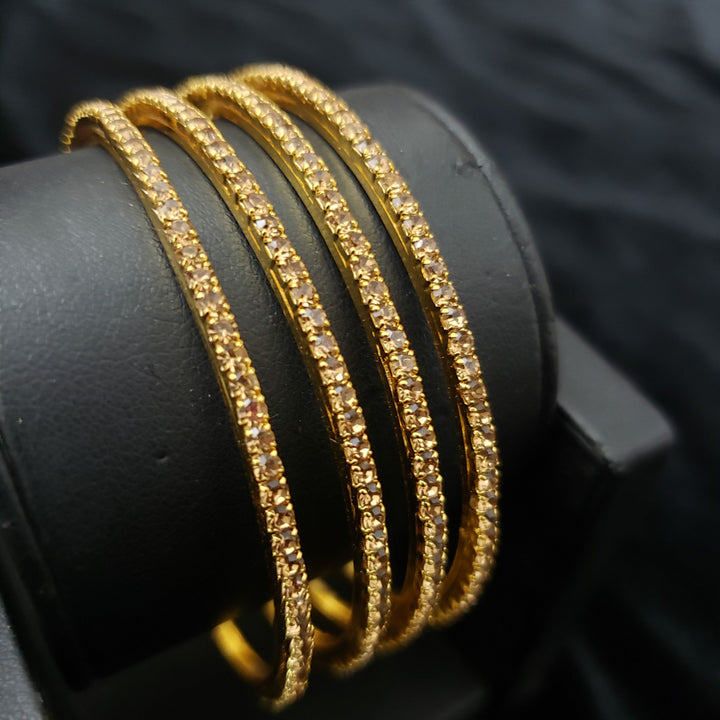 Honey color Bangles Set