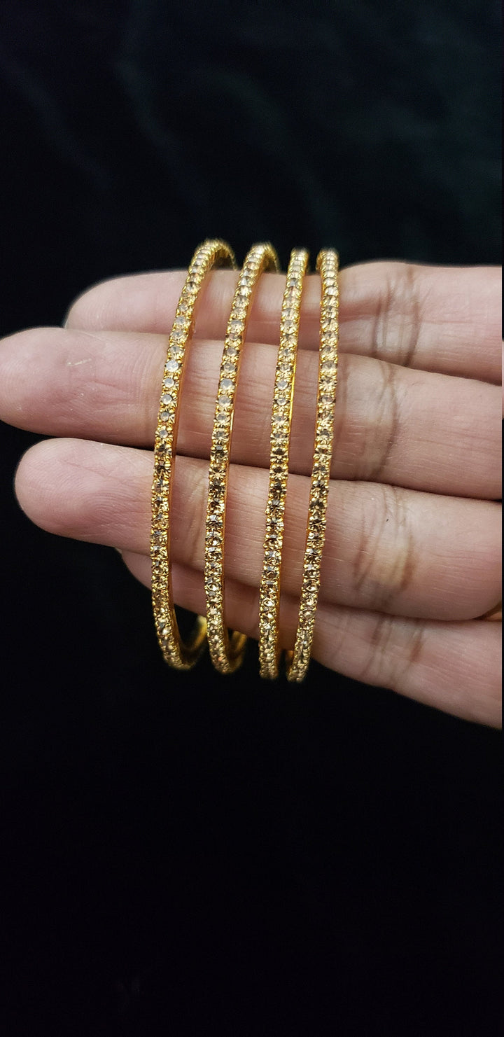 Honey color Bangles Set