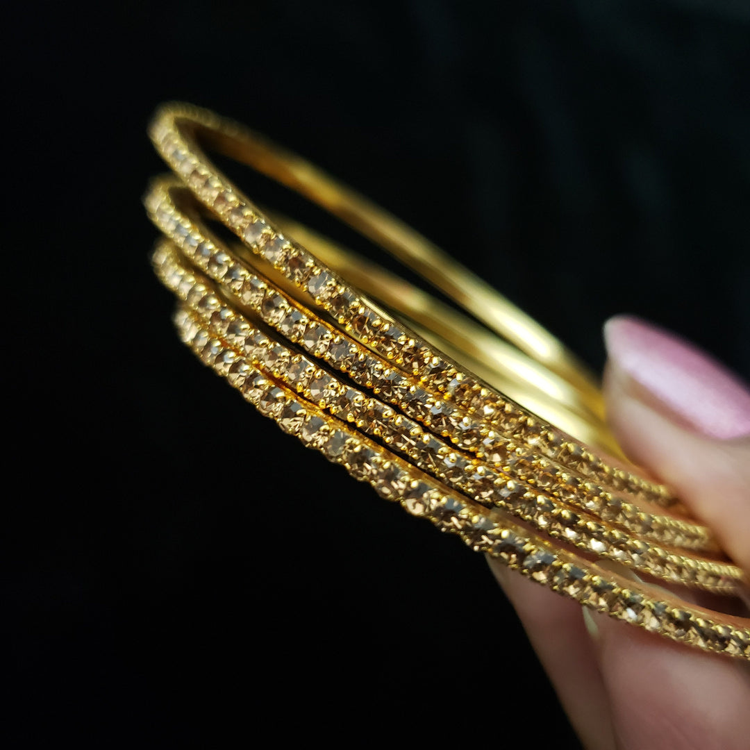 Honey color Bangles Set