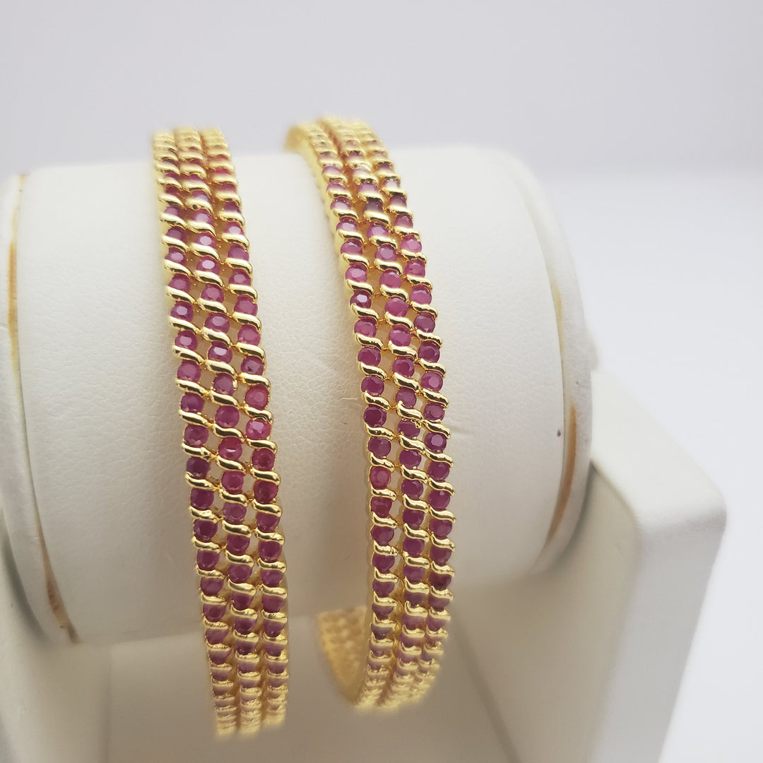 Ruby Bangles Set