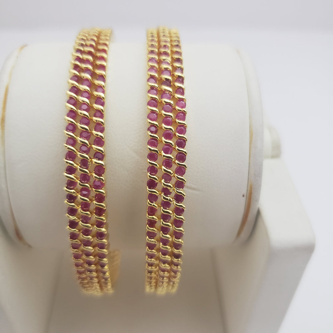 Ruby Bangles Set