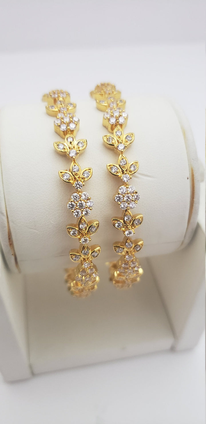 cz 2 Bangle set
