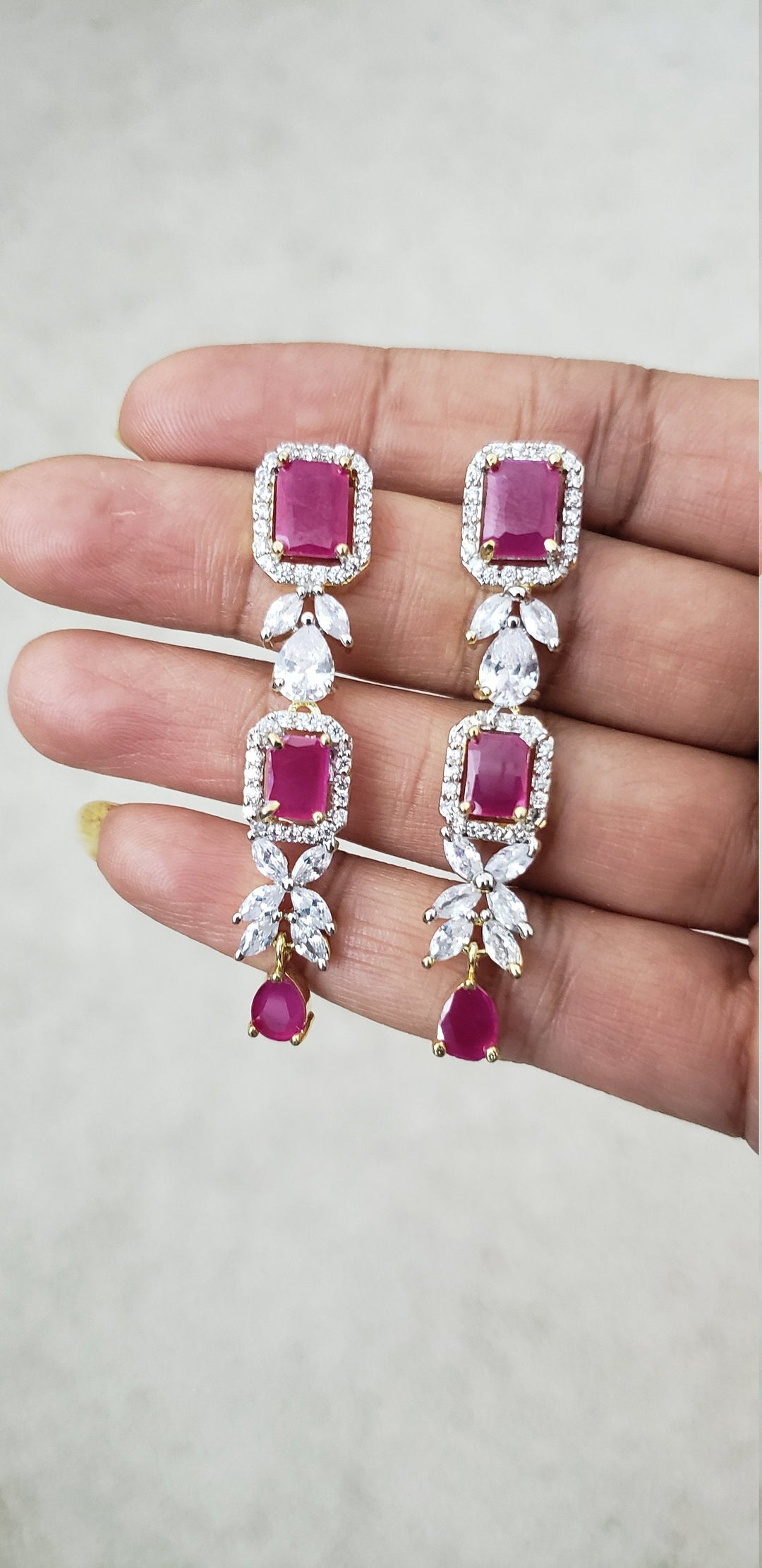 Pink Stone Necklace