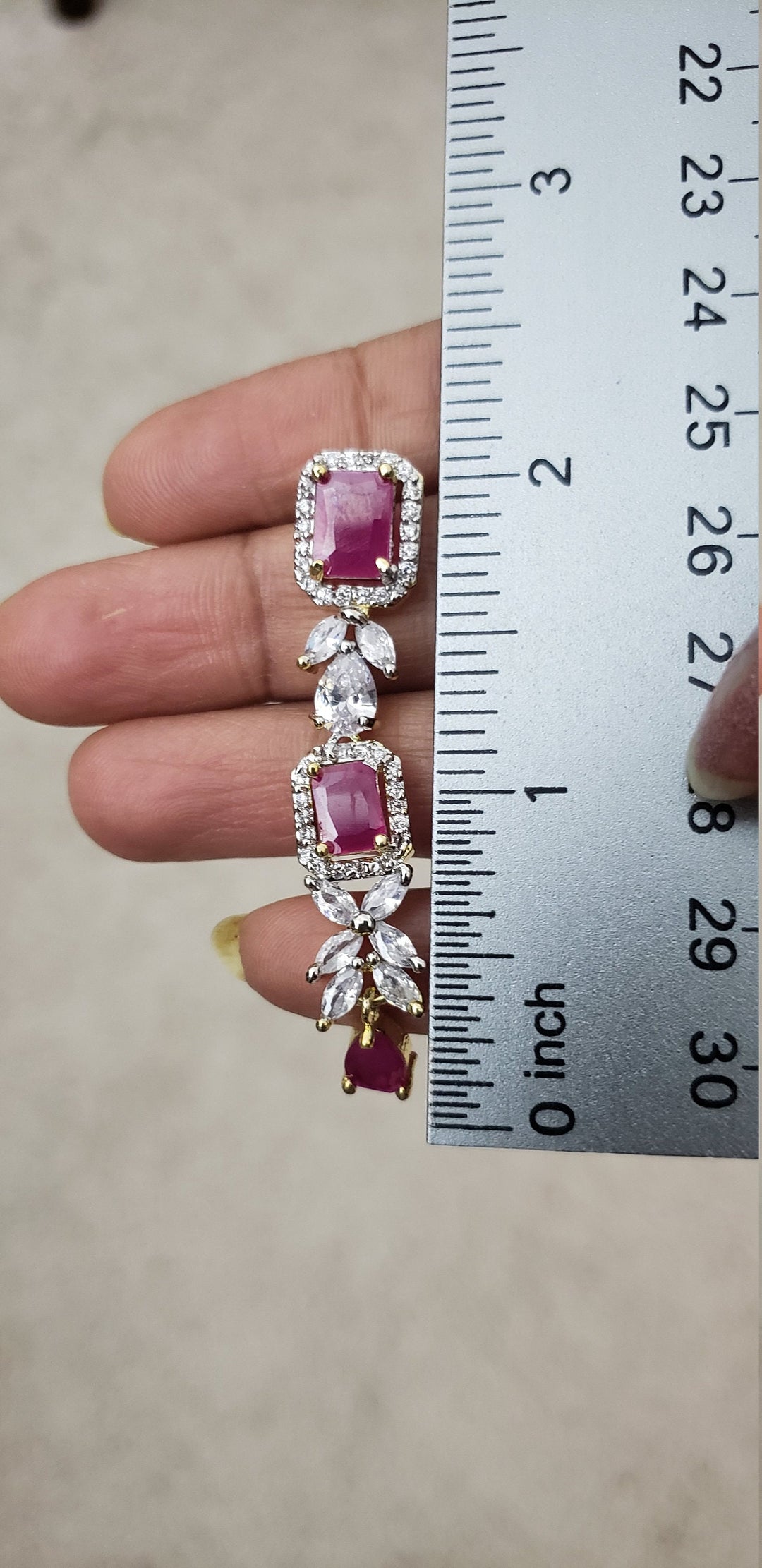Pink Stone Necklace