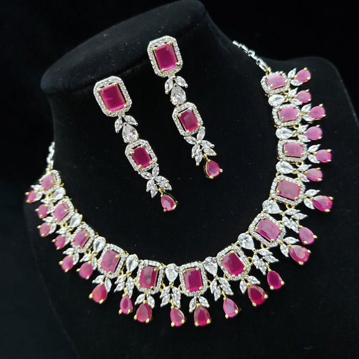 Pink Stone Necklace