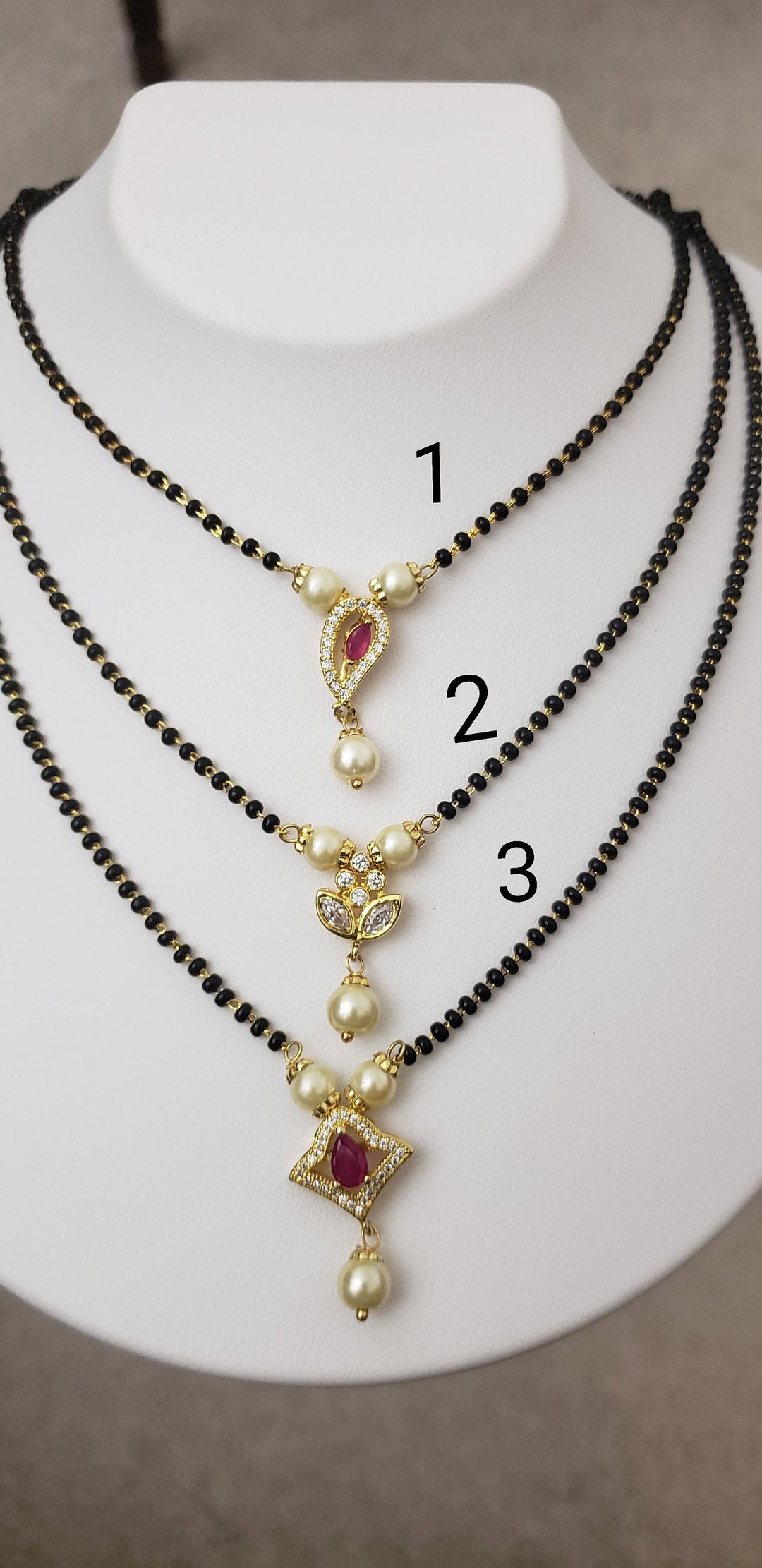 Minimalist Black Beads