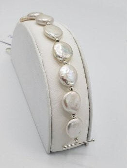 14mm Coin Pearls Necklace