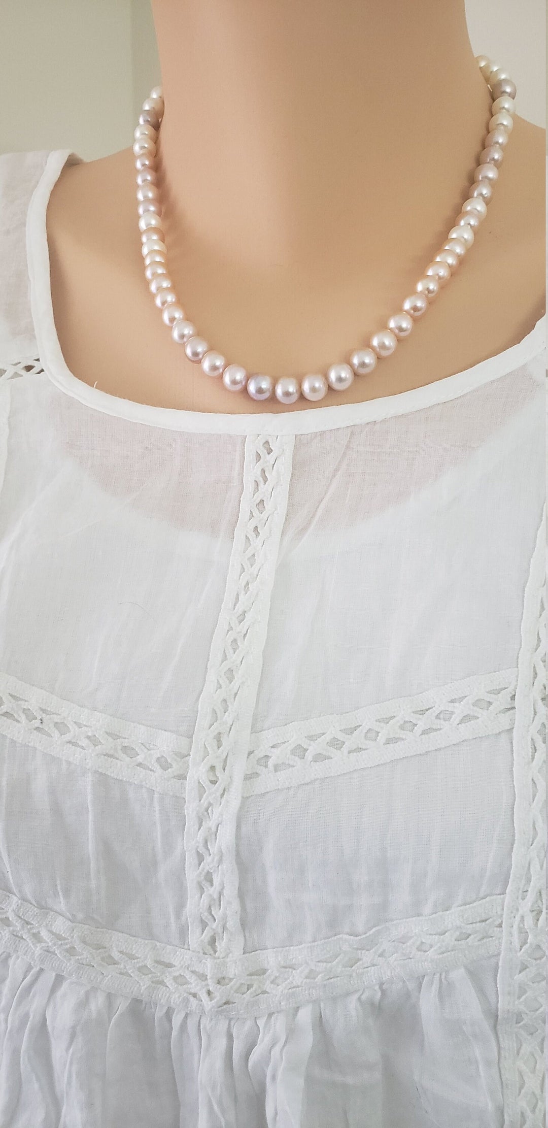 Peach Freshwater Pearls