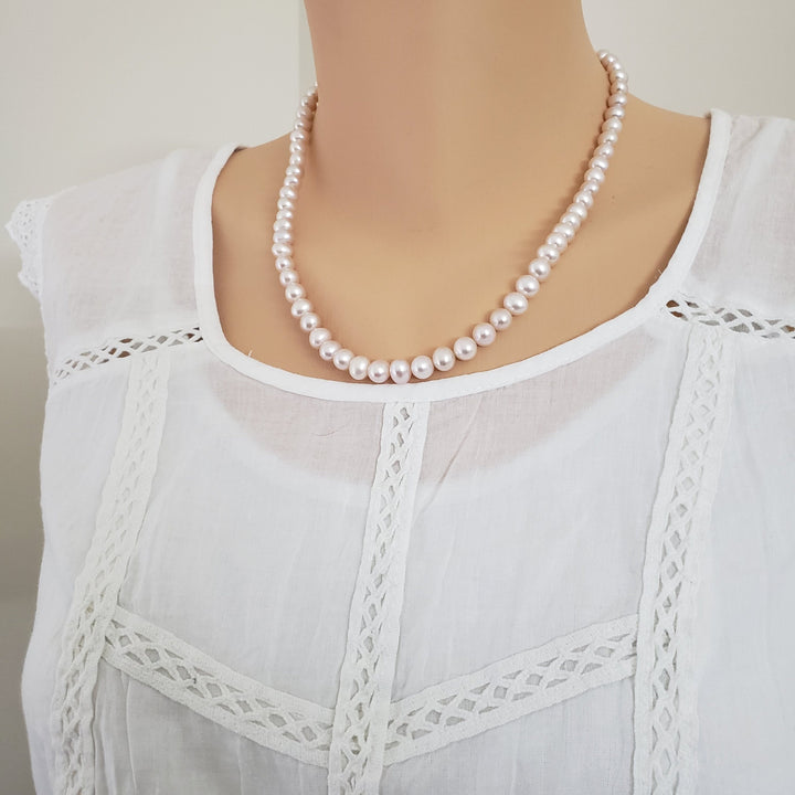 Peach Freshwater Pearls