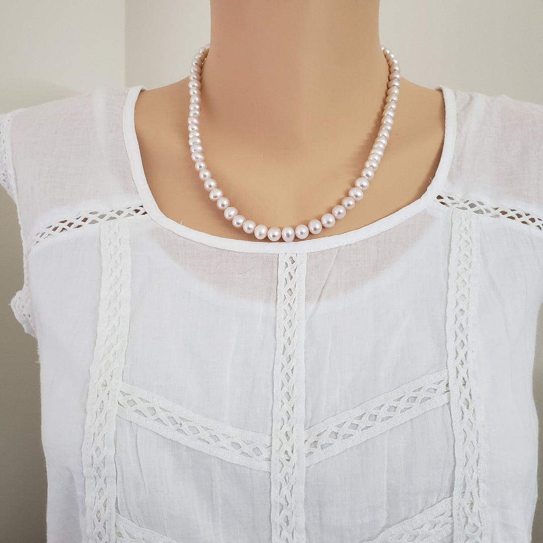 Peach Freshwater Pearls