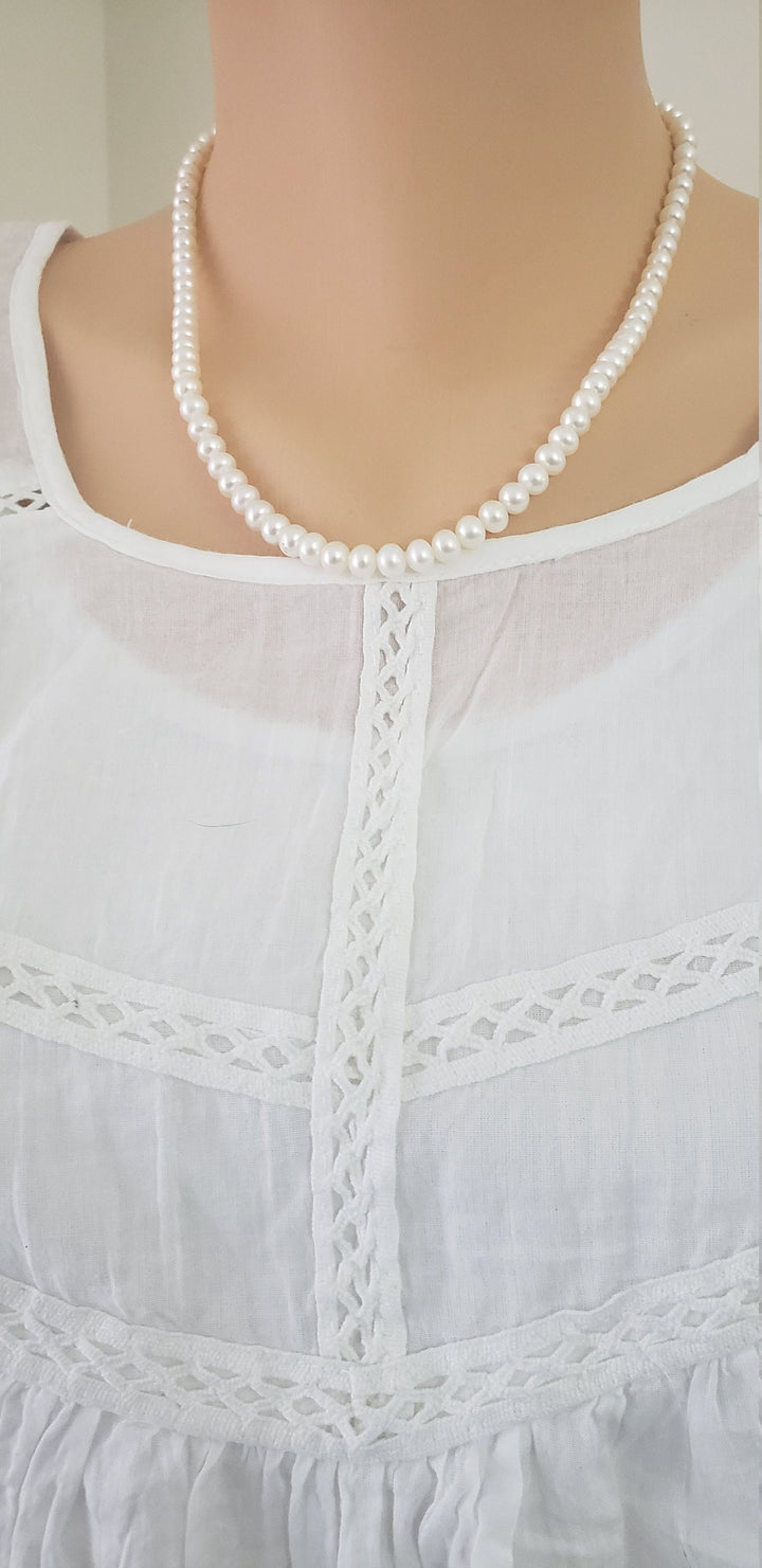 White Freshwater Pearl