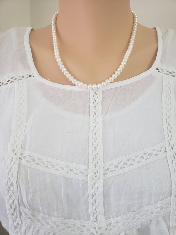 White Freshwater Pearl