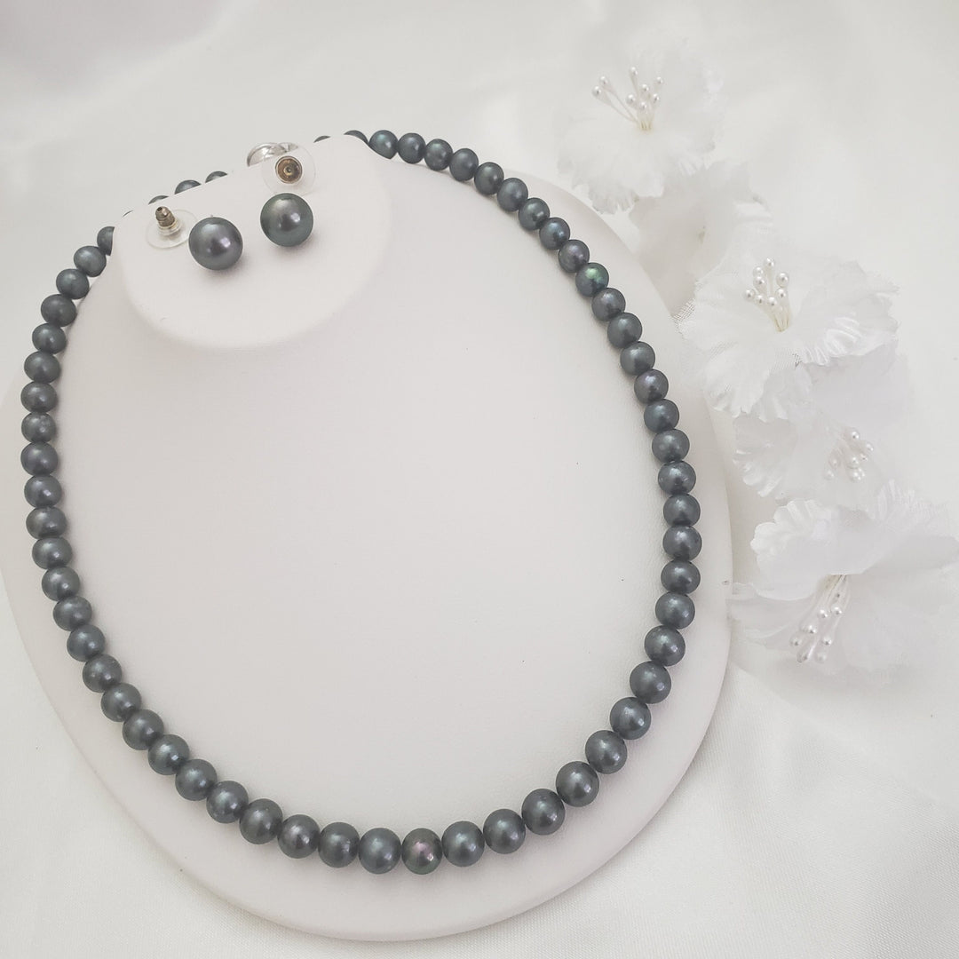 Gray Freshwater Pearls