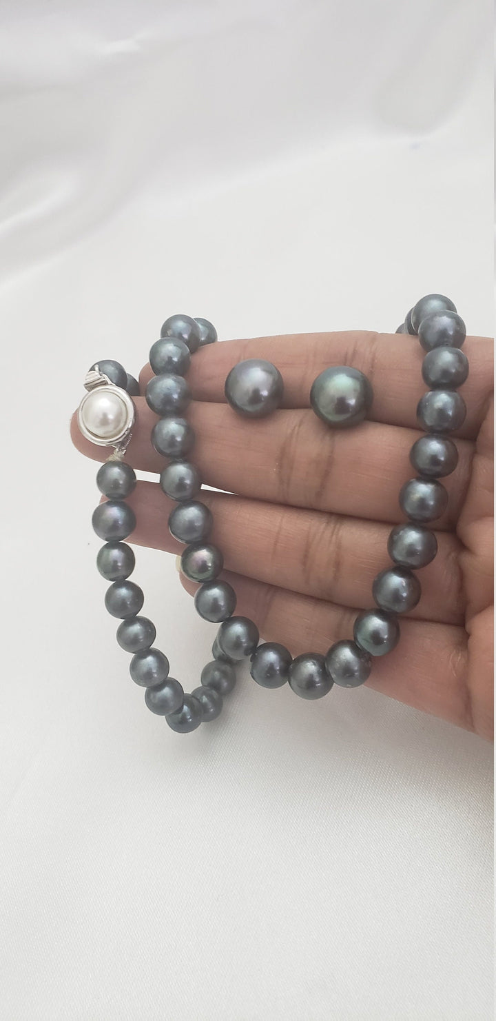 Gray Freshwater Pearls