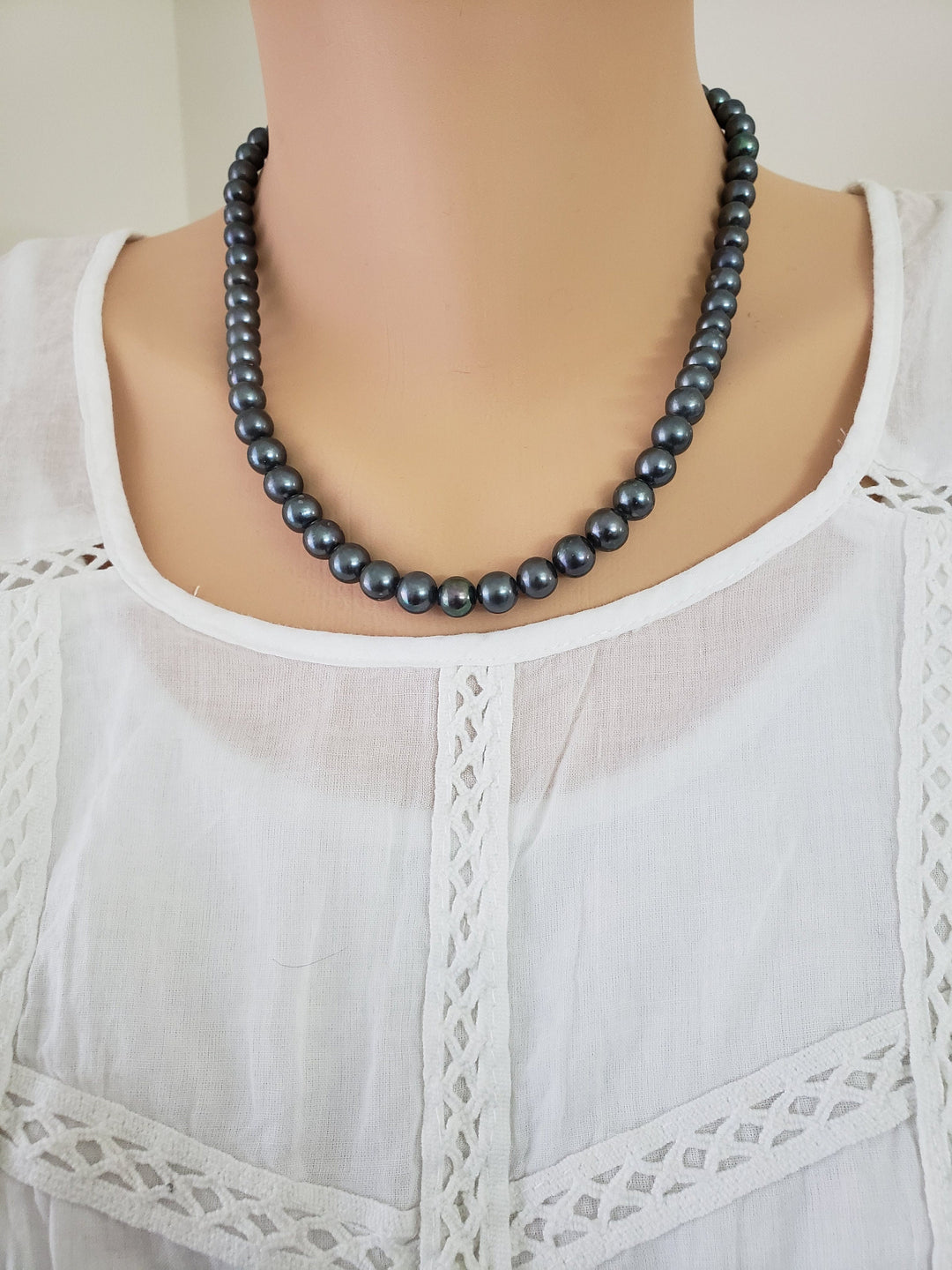 Gray Freshwater Pearls
