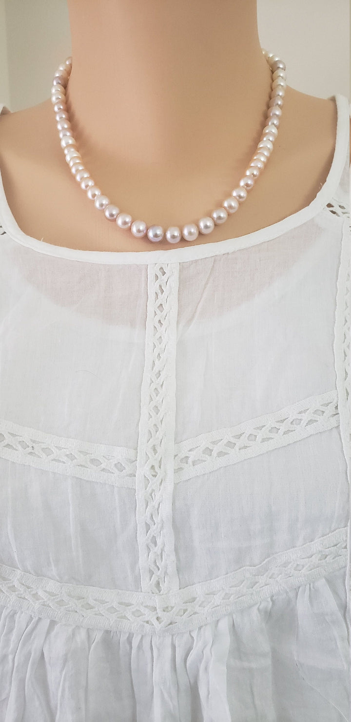 Peach Freshwater Pearls