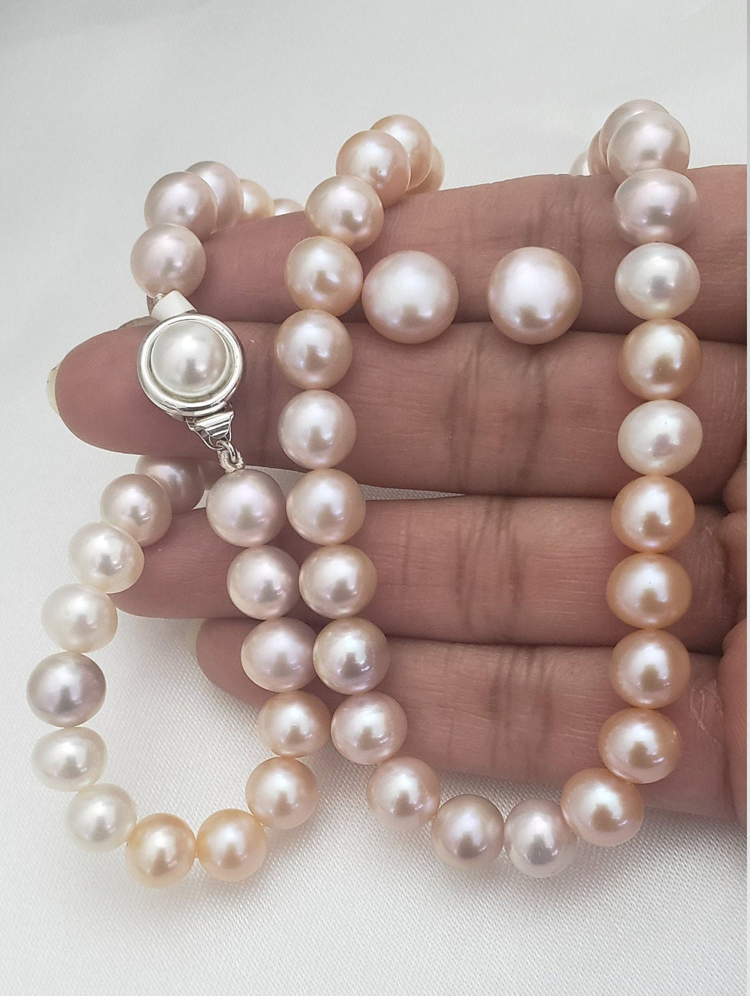 Peach Freshwater Pearls