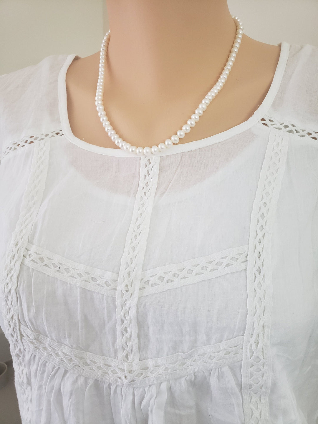 White Freshwater Pearl