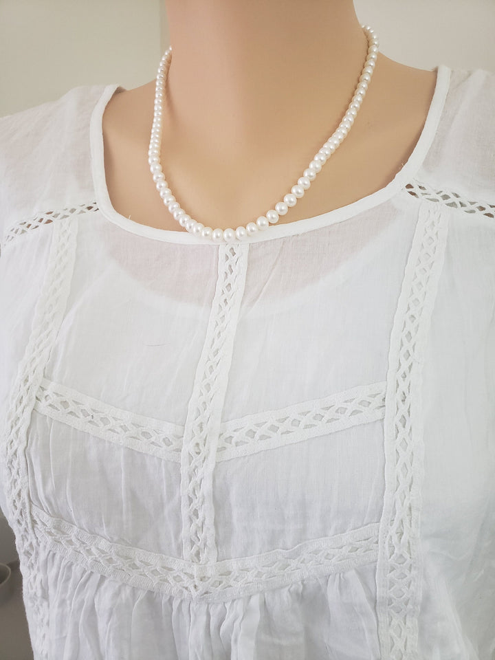 White Freshwater Pearl