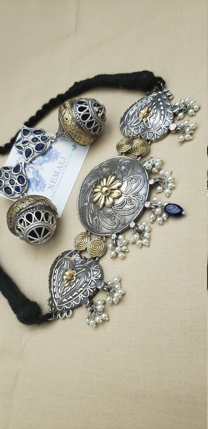 German Silver Choker set